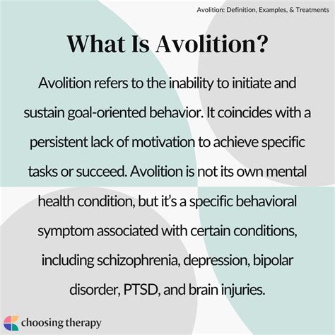 Have Avolition