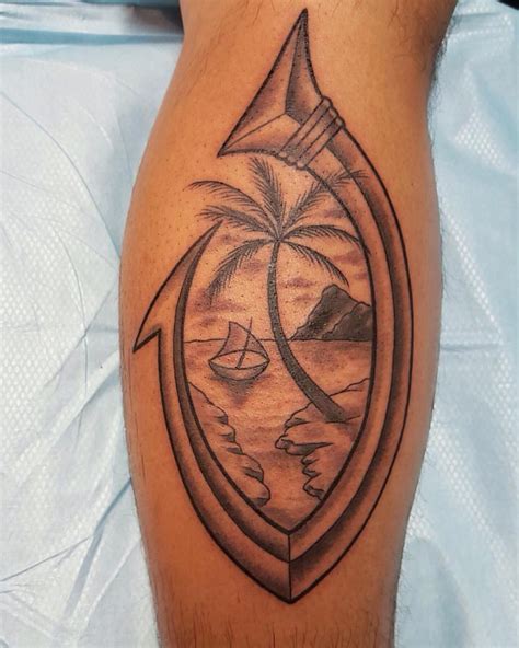 Hawaii Fish Hook Tattoo