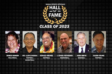 hawaii officials hall of fame