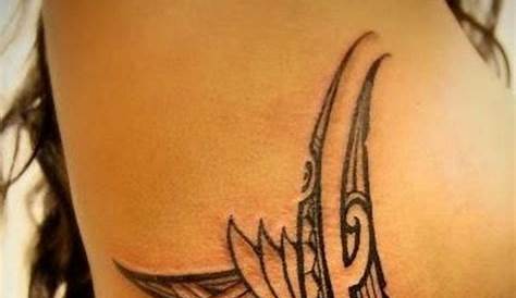 Hawaiian Simple Polynesian Tattoo 60 s For Men Traditional Tribal Ink Ideas