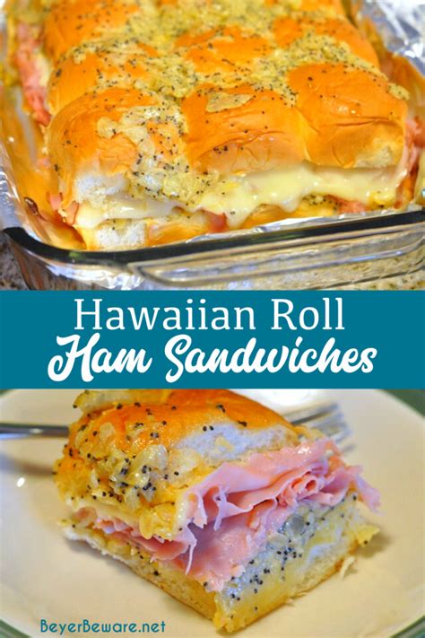 Hawaiian Roll Slider Sammies Joyfully Managing Life
