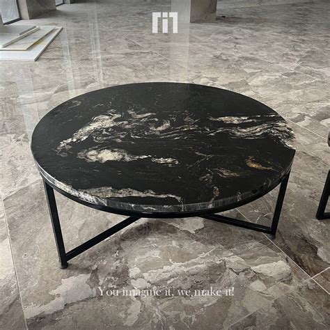 Hay Black Marble Coffee Table