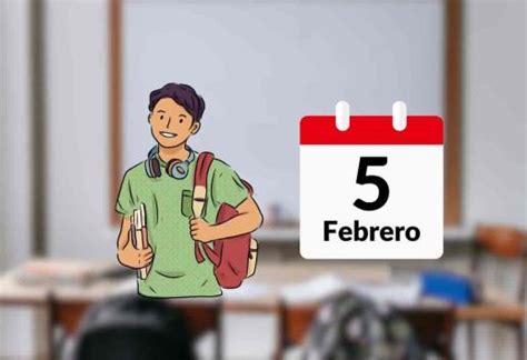 hay clases el 5 de febrero