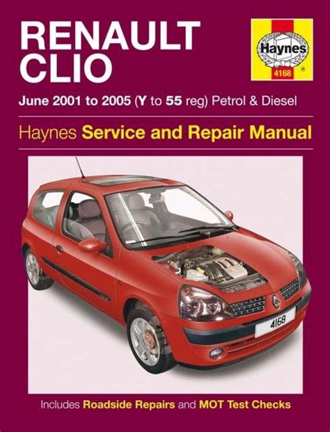 Manual de taller Haynes para Renault Clio gasolina y diésel de 98 a