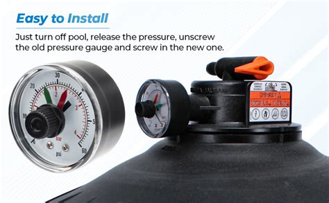 Hayward Pool Pump Gauge