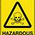 hazardous waste signs and symbols