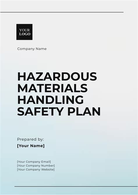 Hazardous Material Policy