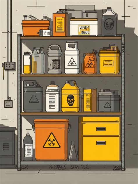 Hazardous Materials Should Be Stored