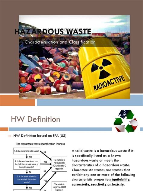 Hazardous Waste Definition Dictionary