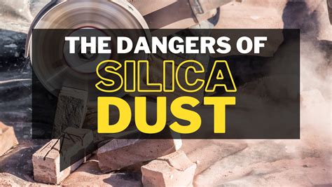 hazards of silica dust