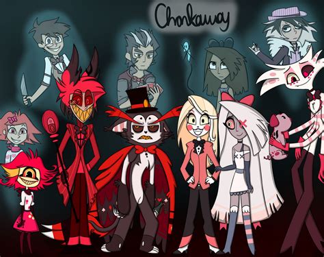 hazbin hotel as human