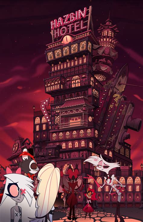 hazbin hotel hotel background