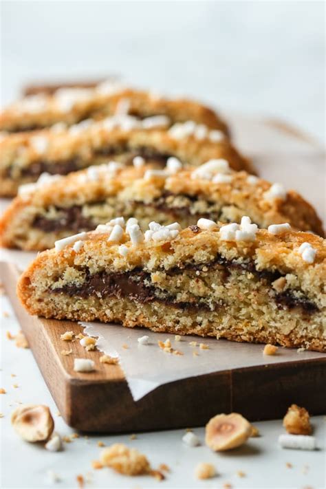 Hazelnut Nutella Biscotti