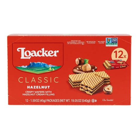 Hazelnut Wafers Loacker