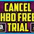 hbo subscription free trial