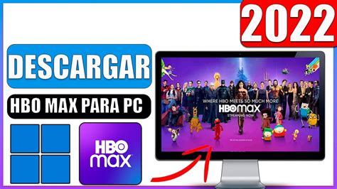 hbo max descargar en computador