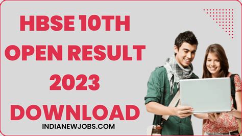 hbse open 10th result 2023