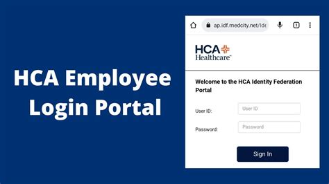 hca online portal log in