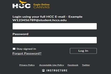 hcc student log in