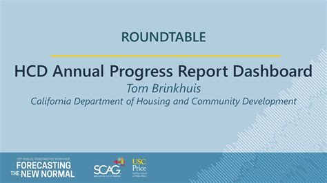 hcd annual progress report dashboard