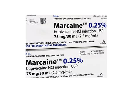 hcpcs code for marcaine 0.25%