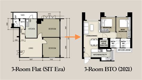 Hdb 3 Bedroom Floor Plan: Everything You Need To Know