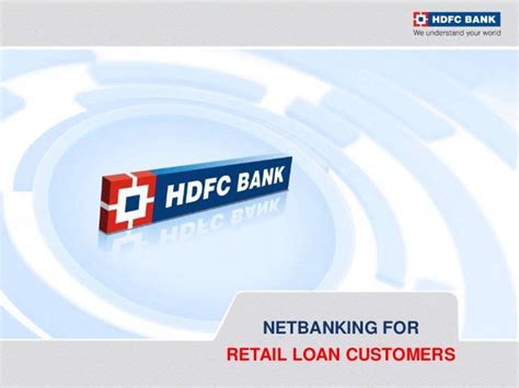 hdfc bank netbanking retail