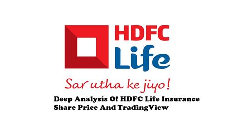 hdfc life insurance share price today live