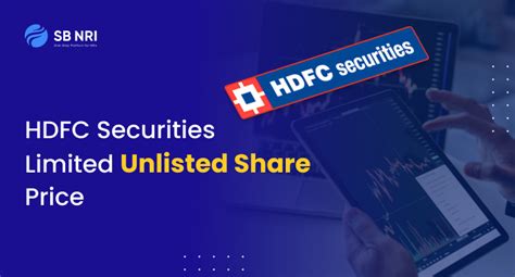 hdfc securities limited share price