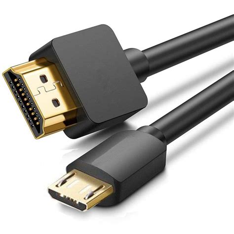 hdmi and micro usb cable