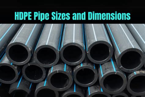 Hdpe Pipe Fittings Dimensions