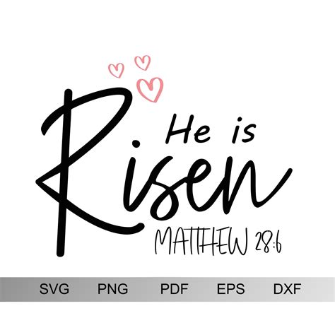 He is Risen svg Easter svg DIGITANZA He is risen svg, He is risen