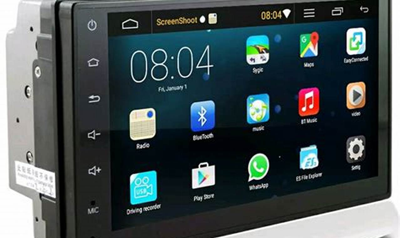 head unit android 7 inch