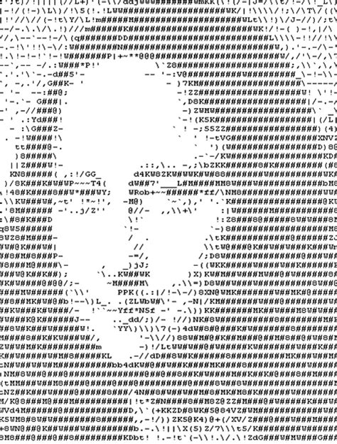 Head Ascii Art