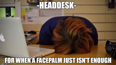 Head Down On Desk Meme