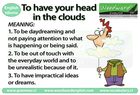 Head In The Clouds Example And Meaning