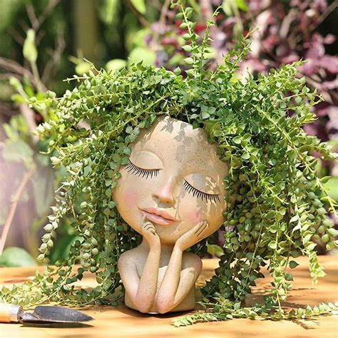 Head Planters: Add A Little Greenery To Your Home Decor