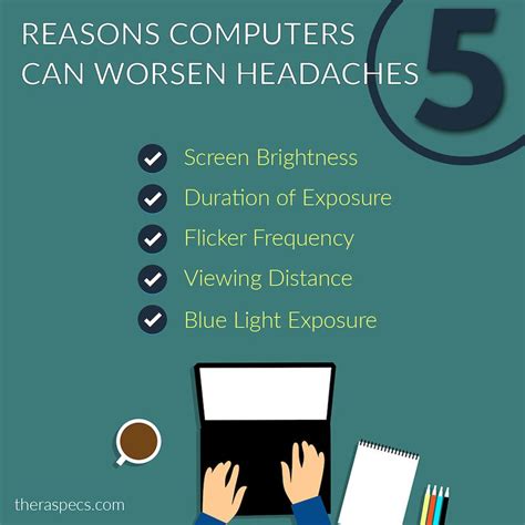 Headache From Looking At Computer Screen