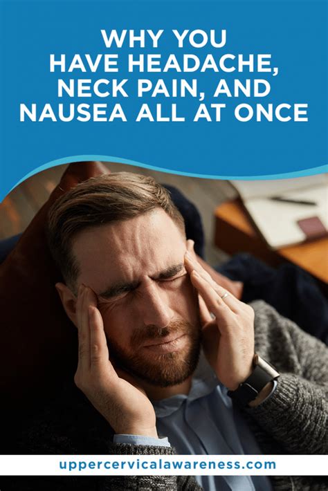 headache neck pain and nausea