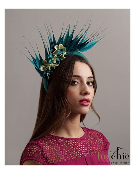 Headband Fascinator With Feathers