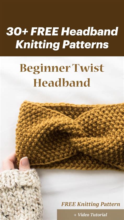 Headband Knitting Patterns Free Uk