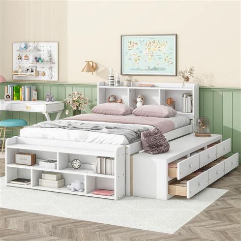 Headboard With Underbed Storage
