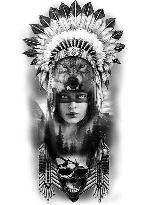 Review Of Headdress Tattoo Designs References
