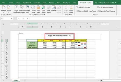 5 Excel Header Tips
