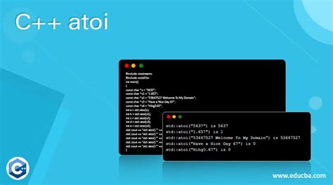 Header File To Use Atoi