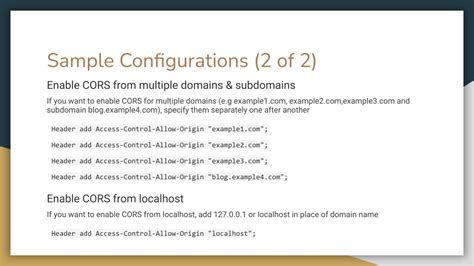 Header Set Access-Control-Allow-Origin Multiple Domains Apache