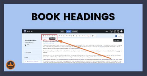 Heading Book Example