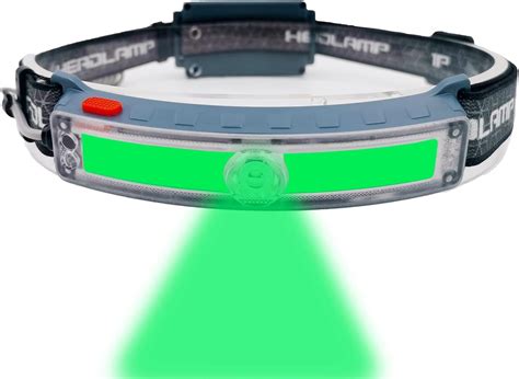 Headlamp Green Light