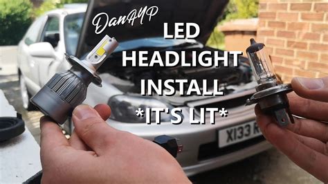 Headlamp Kit Installation