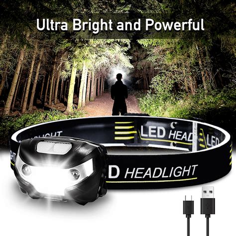 Headlamp Usb Rechargeable